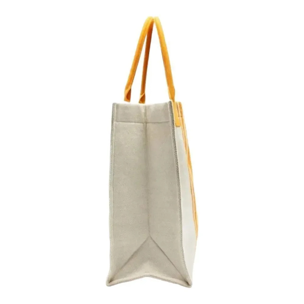 ZARA | Mustard | MAXI FABRIC TOTE - Picture 3 of 5